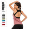 Two-in-one long  Yoga Vest Hollow Back Vest Soft Slim Yoga Suit